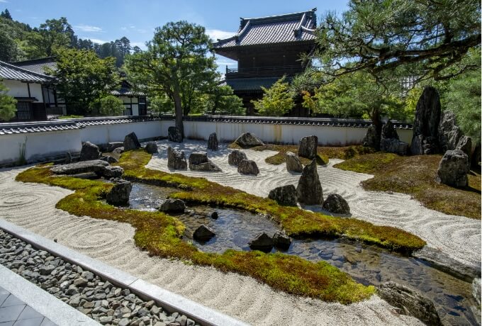 漢陽寺の庭