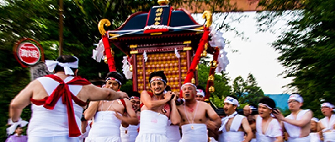 山口祇園祭の様子