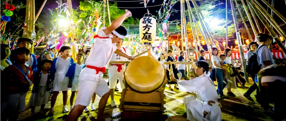 数方庭祭の様子